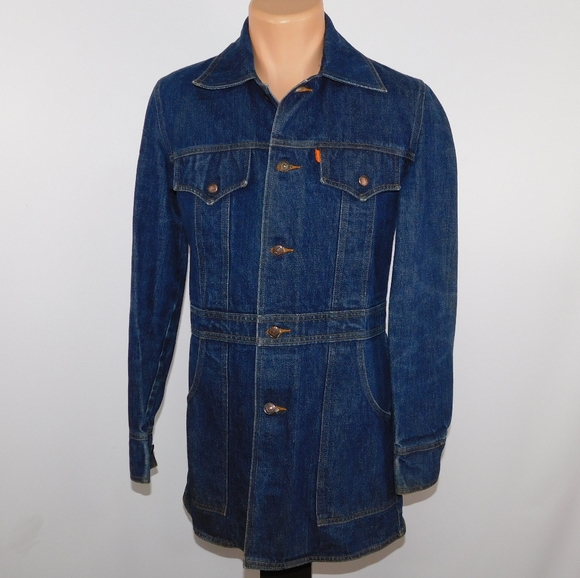 levi's orange tab denim jacket